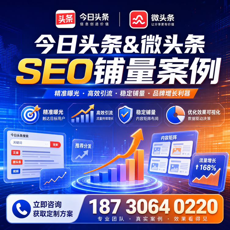 烟台头条号SEO矩阵批量内容铺量成功案例