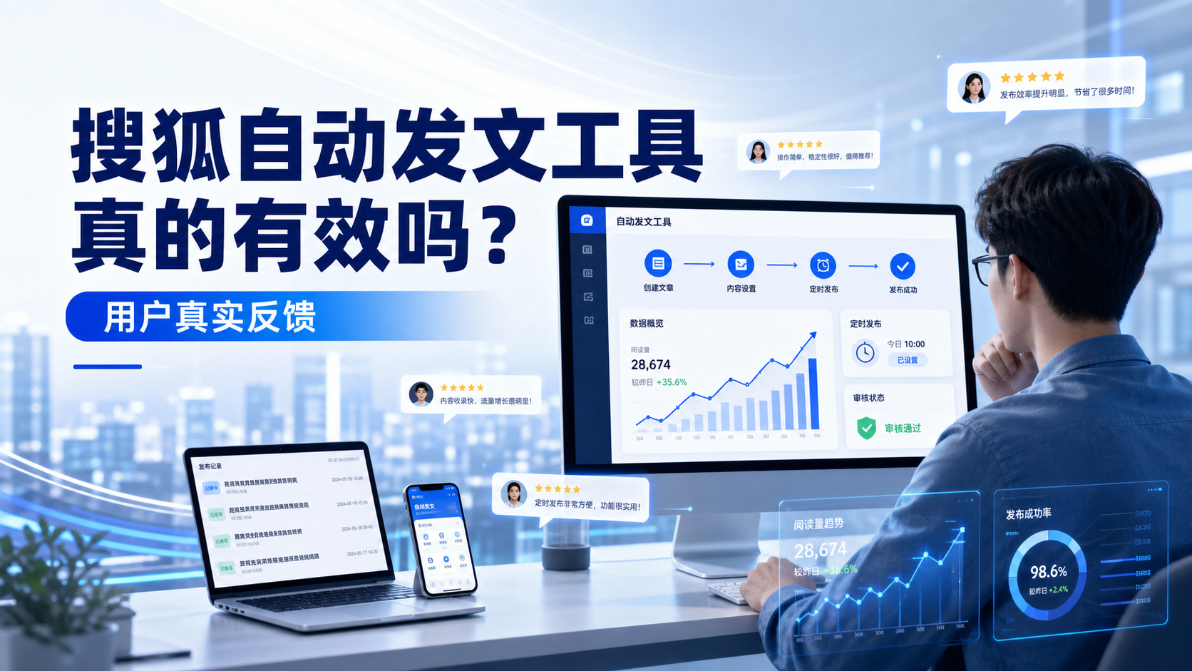 搜狐自动发文工具真的有效吗？烟台用户的真实反馈